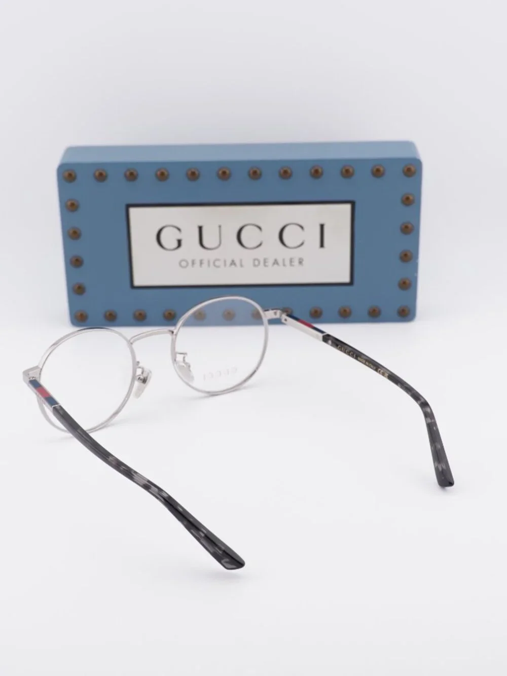 Gucci GG1966OK 003 Round Eyeglasses 51mm - Silver